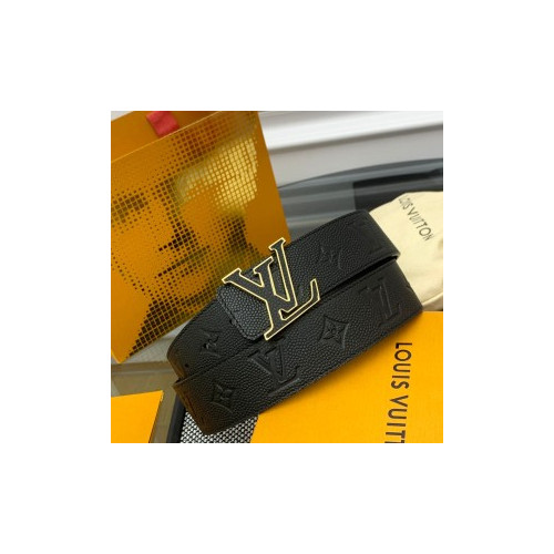 루이비통 LV 이니셜  이클립스 리버서블 버클 테두리 포인트 벨트 4.0cm(2color)