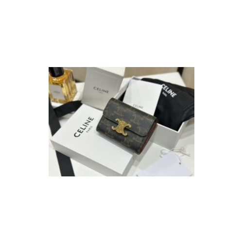 셀린느 트리오페 컴팩트 지갑