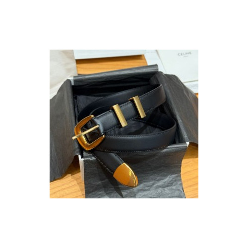 셀린느 웨스턴 벨트 2.5cm(2color)