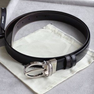 몽블랑 클래식 양면 벨트 3cm W767150