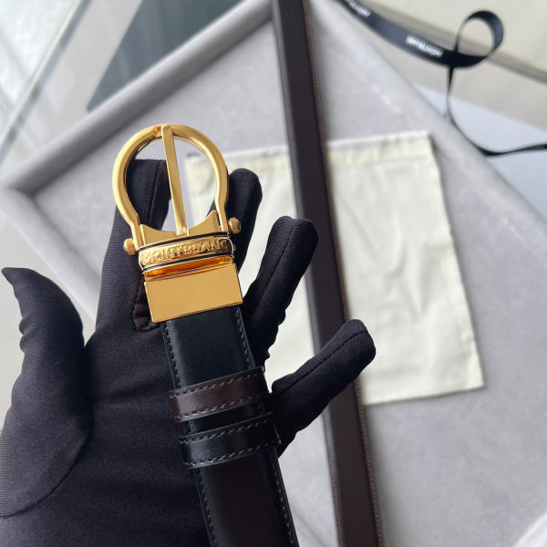 몽블랑 클래식 양면 벨트 3cm W767150