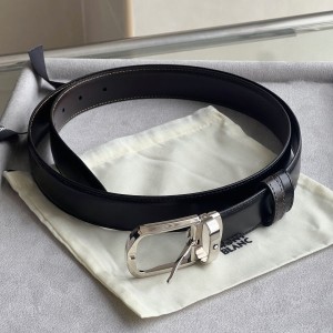 몽블랑 말발굽 버클 리버서블 레더벨트3.0cm W765150