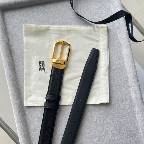 몽블랑 말발굽 버클 리버서블 레더벨트3.0cm W765150