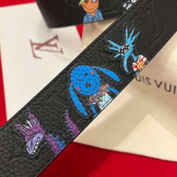 루이비통 이니셜 모노그램 캔버스 리버서블 벨트 40mm(2color)