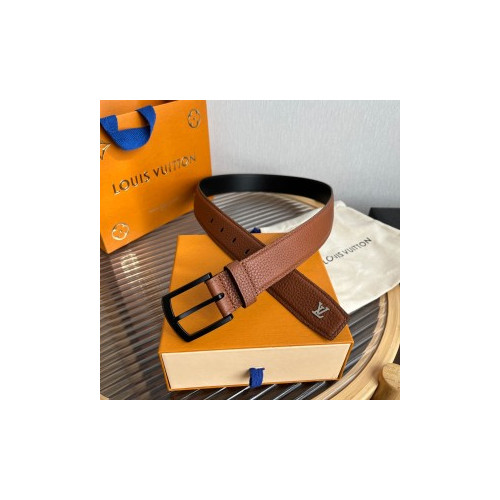 루이비통 양면 수입 소가죽 브라운벨트 3.5cm(3color)