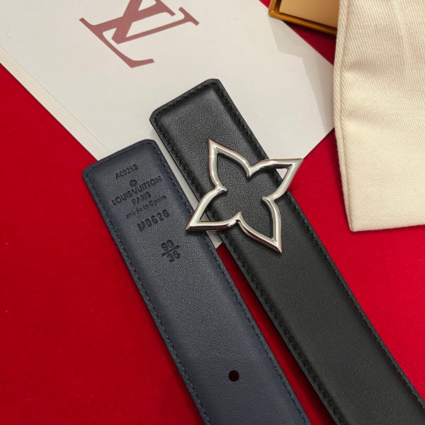 루이비통  플라워그램 리버서블 벨트 3.5cm(3color)