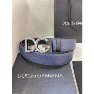 돌체앤가바나 DNG 로고 버클 3.5cm