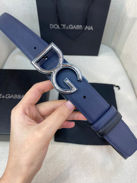 돌체앤가바나 DNG 로고 버클 3.5cm