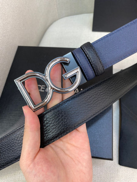 돌체앤가바나 DNG 로고 버클 3.5cm