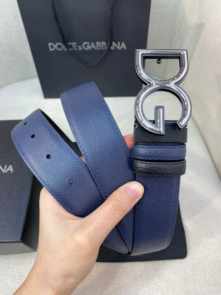 돌체앤가바나 DNG 로고 버클 3.5cm