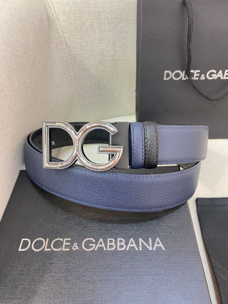 돌체앤가바나 DNG 로고 버클 3.5cm