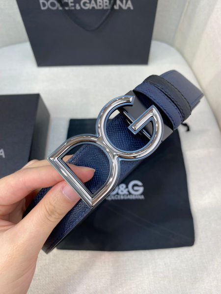 돌체앤가바나 DNG 로고 버클 3.5cm