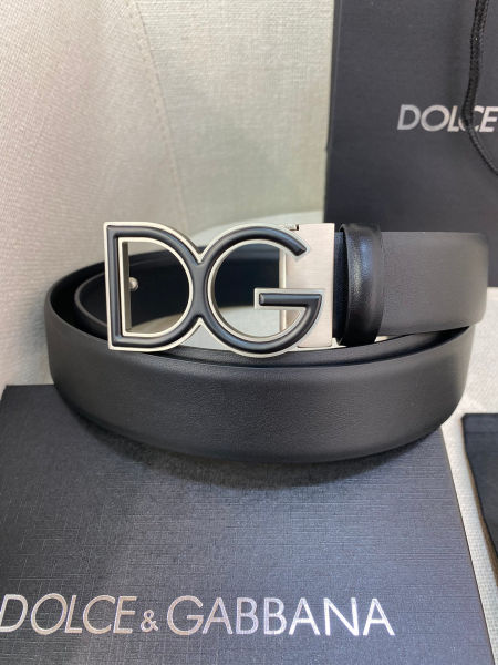 돌체앤가바나 DNG 로고 버클 3.5cm