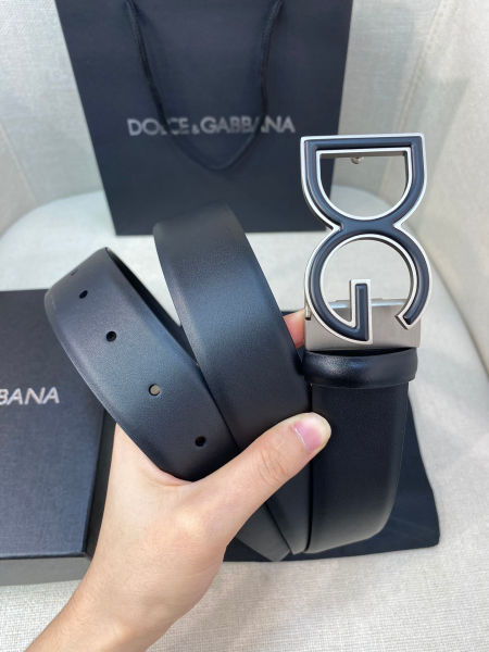 돌체앤가바나 DNG 로고 버클 3.5cm