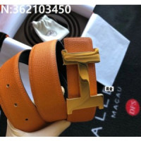 H. 골드 H버클 벨트 3.8cm 3컬러