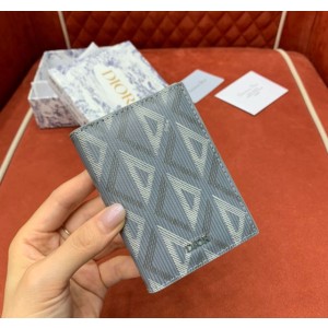 D. 버티컬 2단 카드 지갑 CD 다이아몬드 캔버스