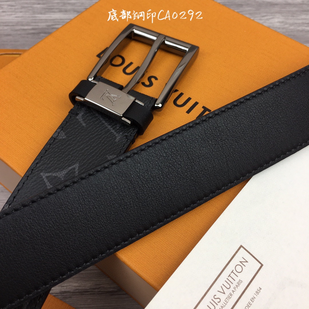 L. 남성용 모노그램 LV 3.5cm 벨트 2컬러