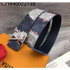 L. LV버클 우주 벨트 4cm 2컬러