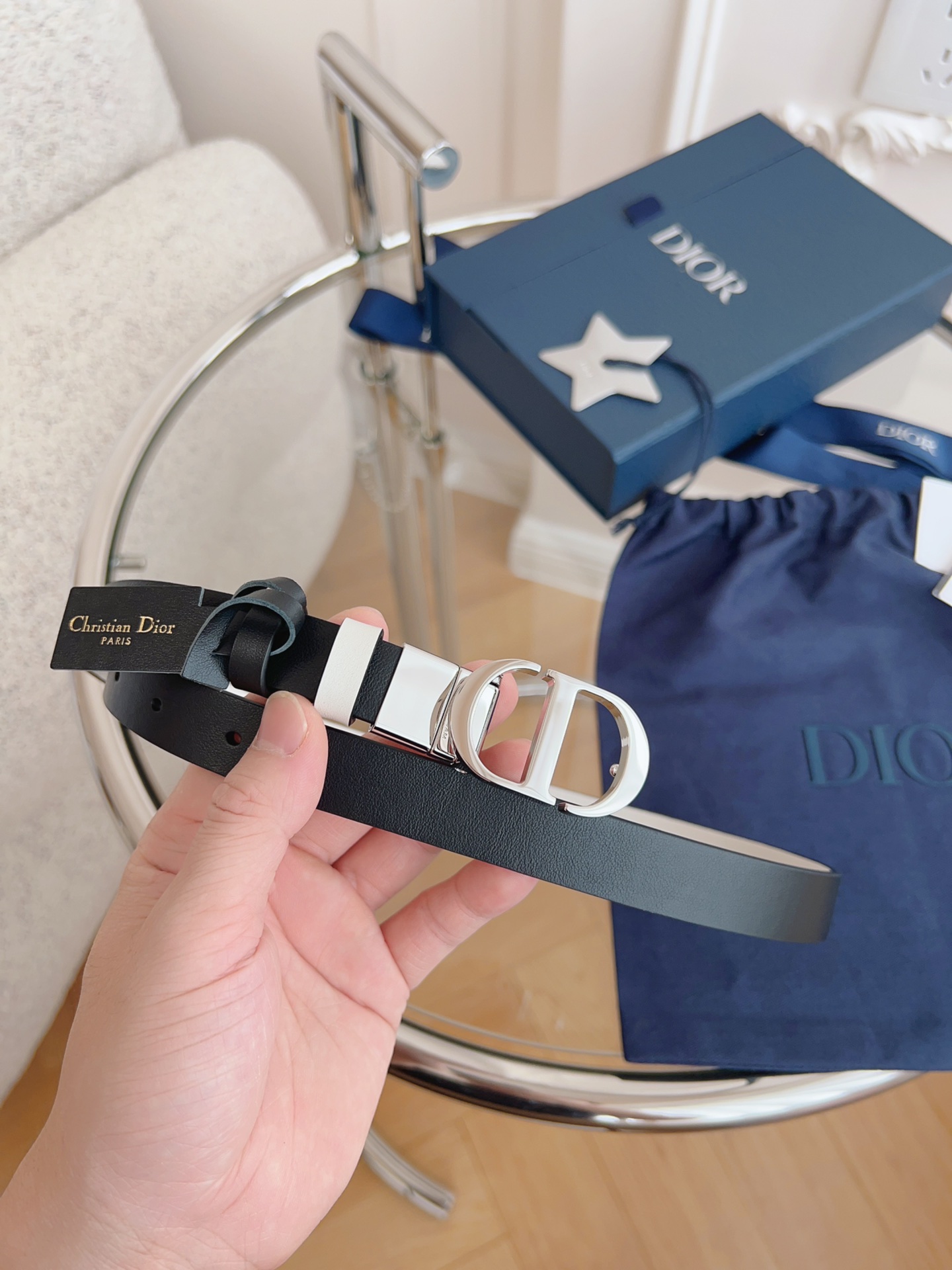 D. 2.0cm CD버클 블랙 벨트 4컬러