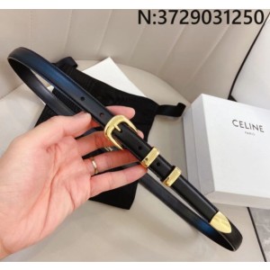 CE. 여성용 가죽 1.8cm 블랙 벨트 2컬러