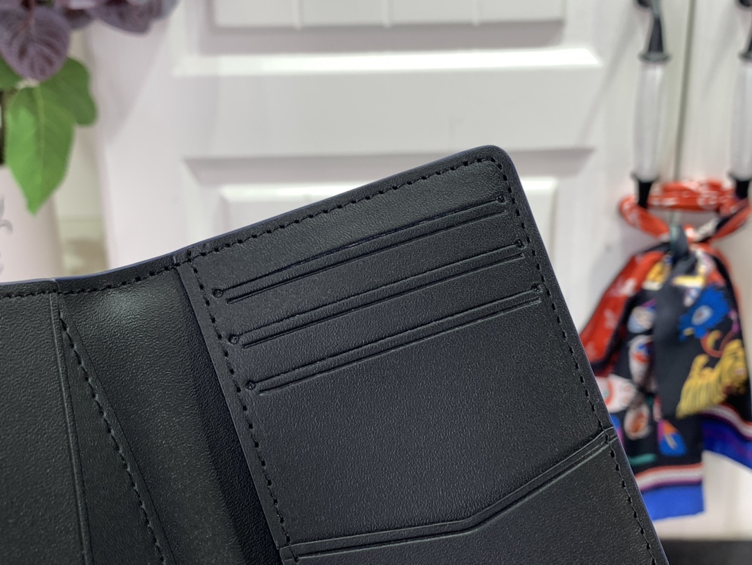 L. 포켓 오거나이저 카드지갑 블루