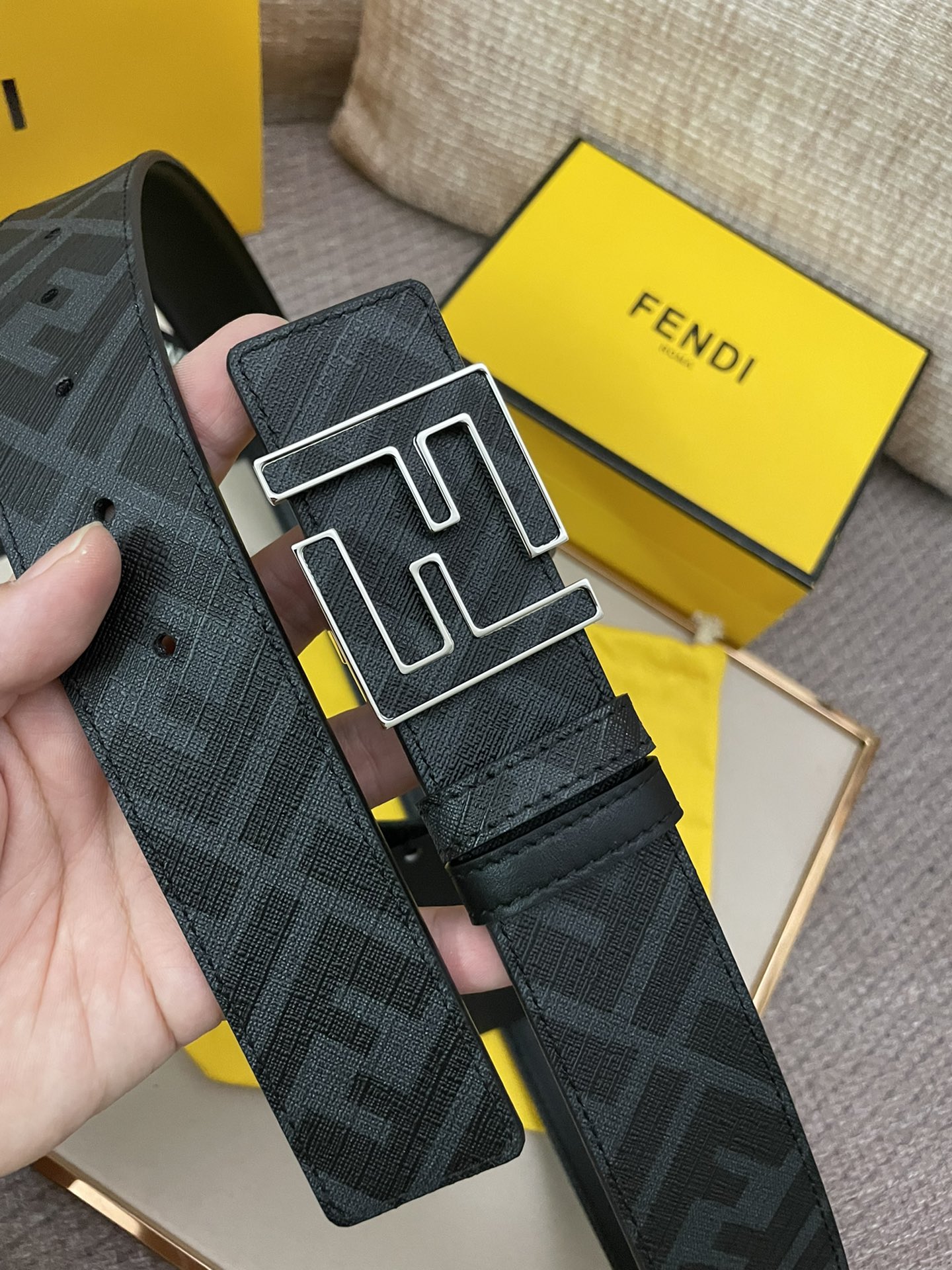 펜디 FF버클 벨트 4cm 2컬러