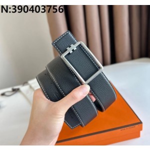 에르메스 튜브 H 버클 리버시블 레더 벨트 3.8cm 2컬러