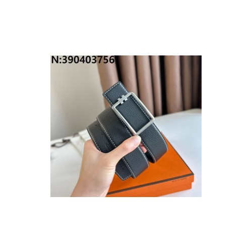 에르메스 튜브 H 버클 리버시블 레더 벨트 3.8cm 2컬러