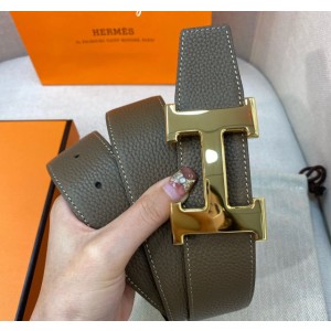 에르메스 레더 콘스탄스 리버시블 벨트 4컬러 3.8cm