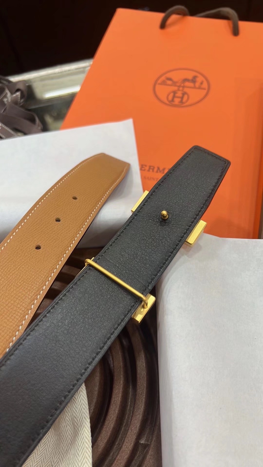 에르메스 H버클 3.8cm 벨트 2컬러
