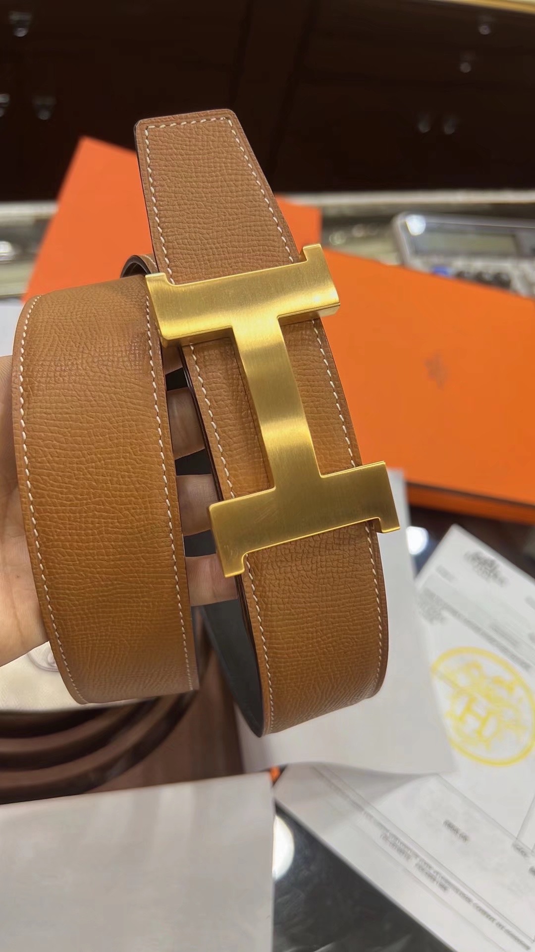 에르메스 H버클 3.8cm 벨트 2컬러