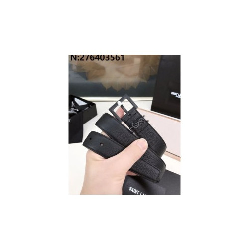 생로랑 YSL로고 리치 무늬 벨트 3cm 3컬러