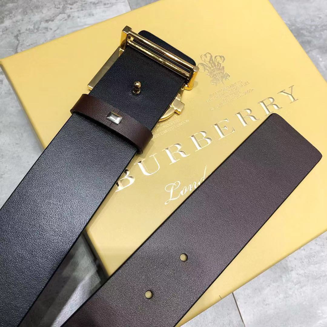 버*리 TB버클 리버시블 벨트 2컬러 4.0cm