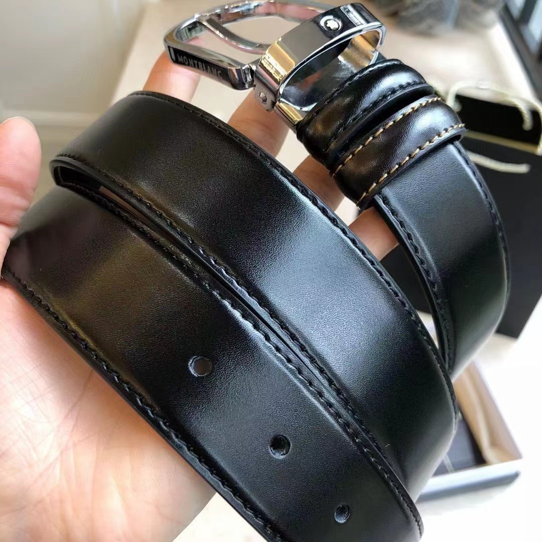 몽블랑 모노그램 벨트 3.5cm 2컬러