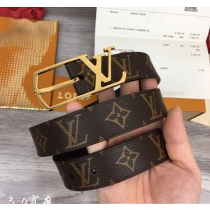 루이비통 점보 LV로고 3cm 벨트 2컬러