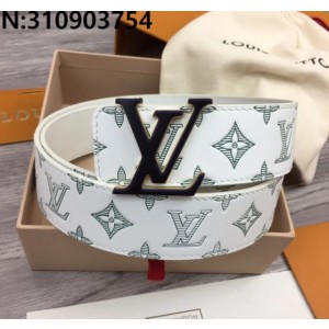 루이비통 삼색 LV 이니셜 모노그램 벨트 4cm 2컬러