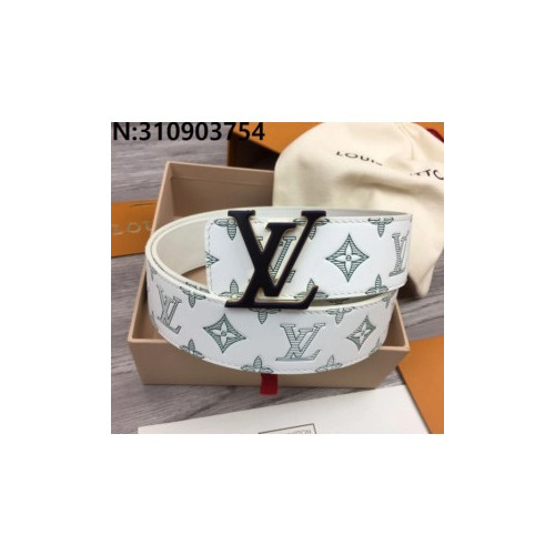루이비통 삼색 LV 이니셜 모노그램 벨트 4cm 2컬러