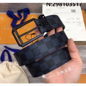 루이비통 모노그램 스퀘어버클 체커보드 벨트 2컬러 3.5cm