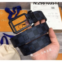 루이비통 모노그램 스퀘어버클 체커보드 벨트 2컬러 3.5cm