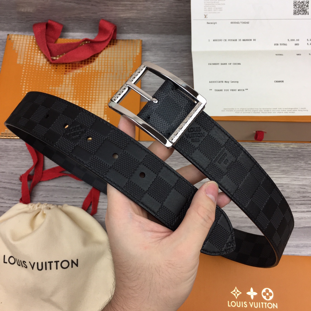 루이비통 리베르소 리버서블 벨트 M0670 2컬러 4cm