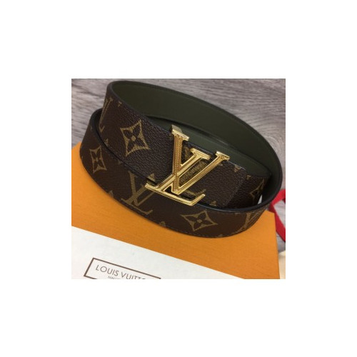 루이비통 레더 골드 LV버클 3cm 벨트 3컬러 리버시블