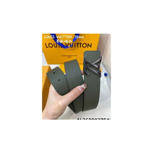 루이비통 레더 LV버클 3.5cm 리버시블 벨트 2컬러