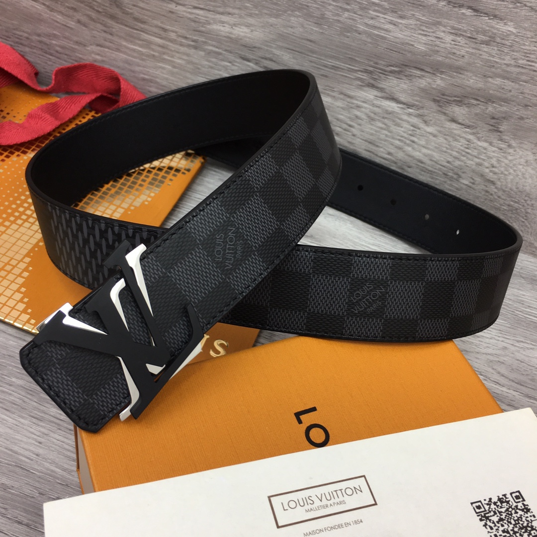 루이비통 더블 양색 LV로고 벨트 4cm 2컬러 M0340