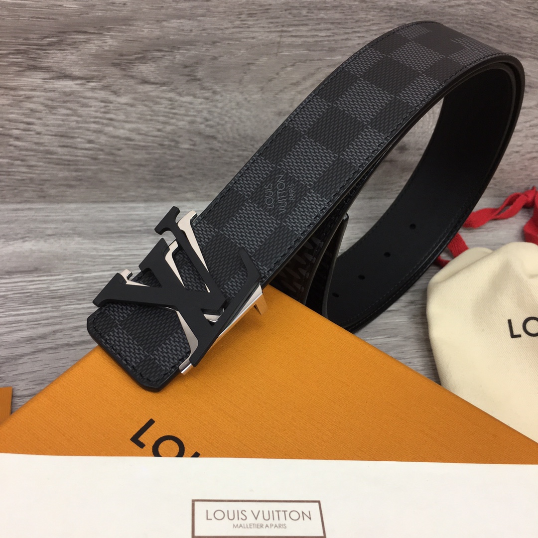 루이비통 더블 양색 LV로고 벨트 4cm 2컬러 M0340