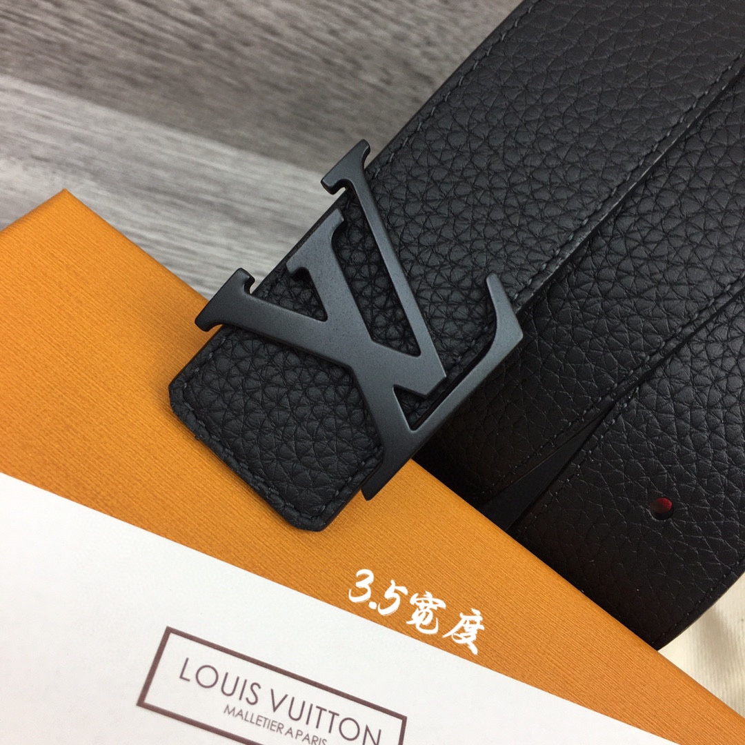 루이비통 LV버클 리치 무늬 리버시블 벨트 3.5cm 2컬러