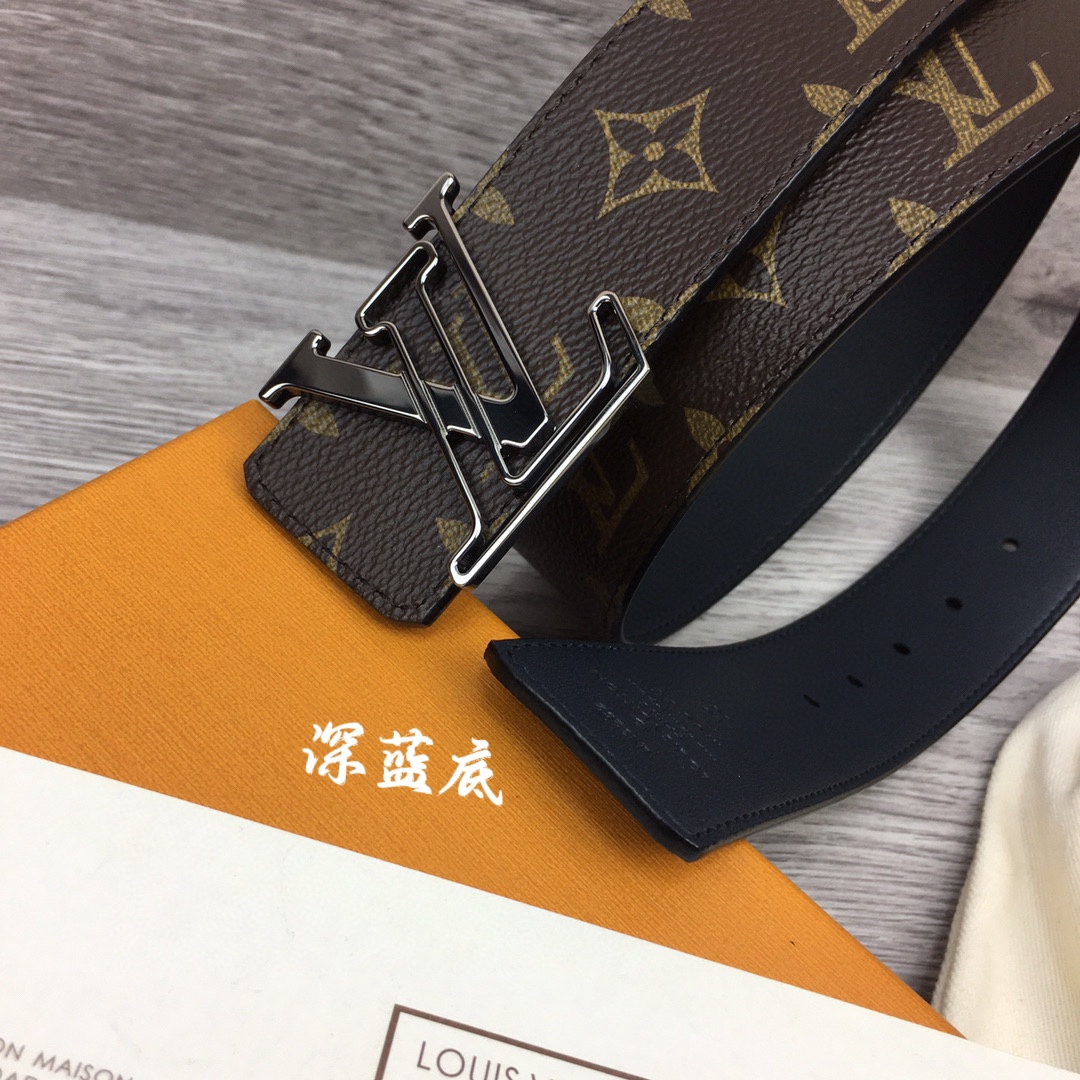 루이비통 LV 라인 모노그램 리버시블 벨트 3컬러 M0635 4cm