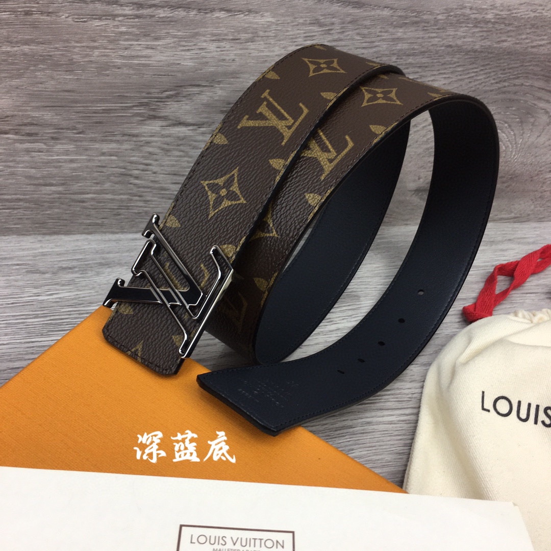 루이비통 LV 라인 모노그램 리버시블 벨트 3컬러 M0635 4cm