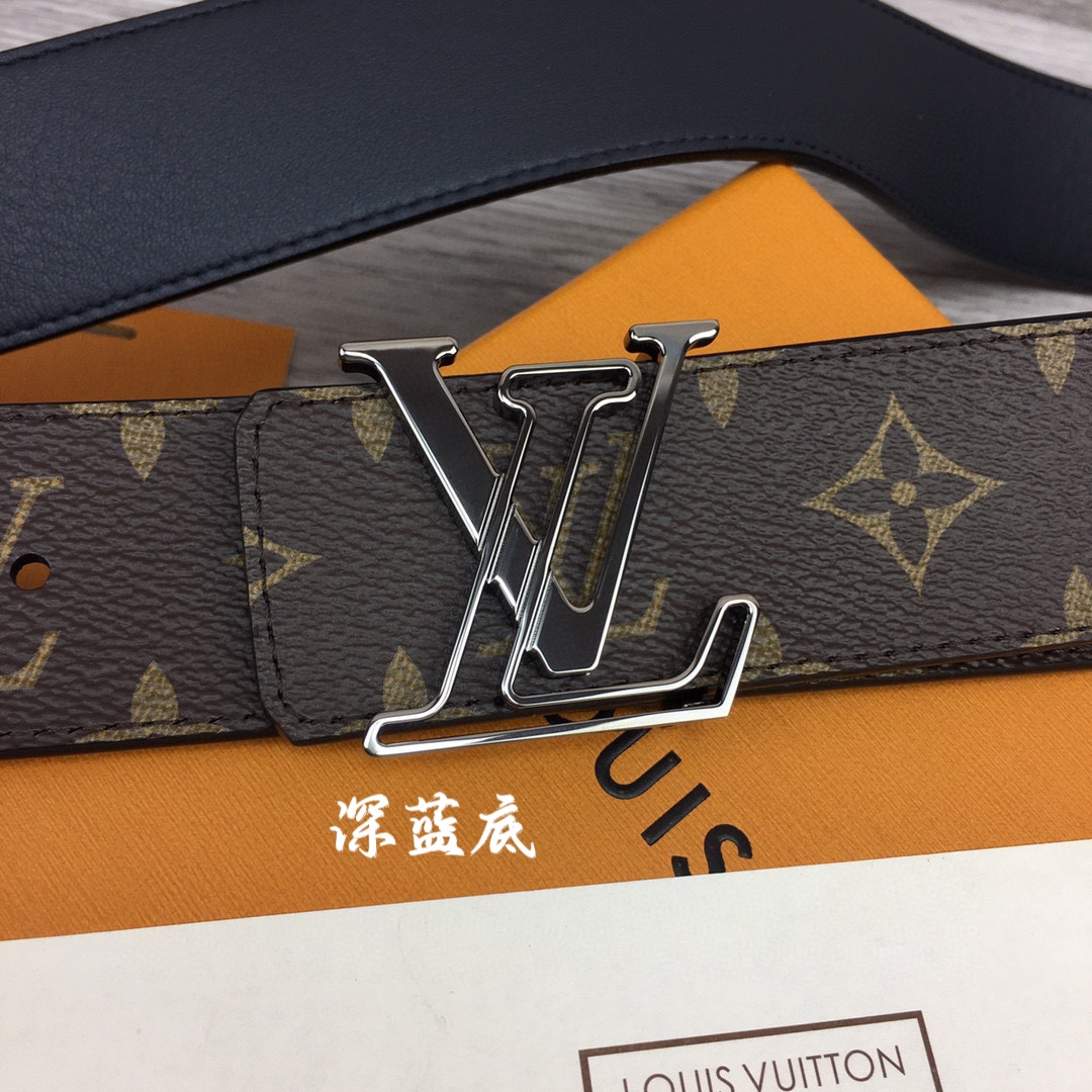 루이비통 LV 라인 모노그램 리버시블 벨트 3컬러 M0635 4cm