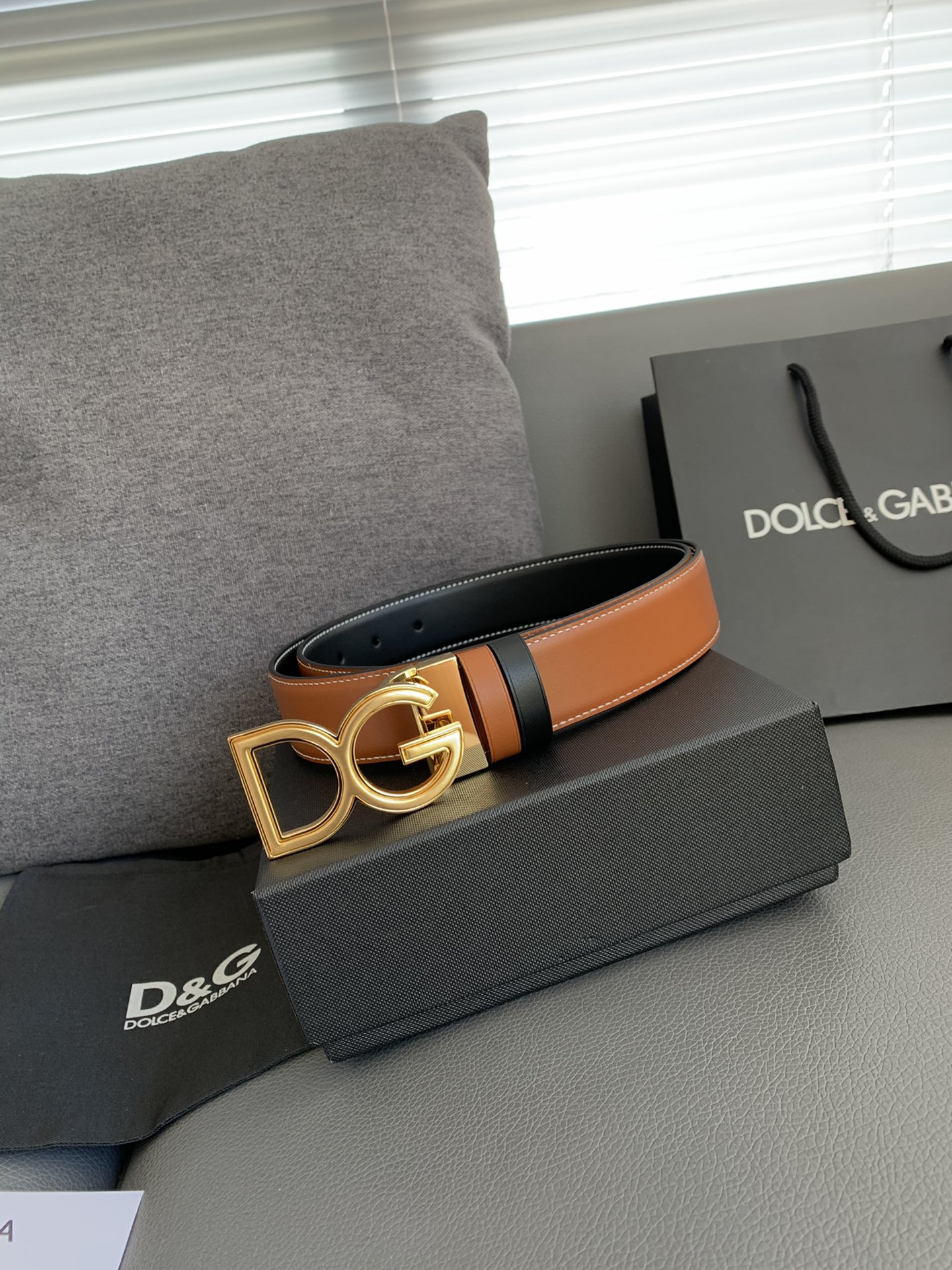 돌체앤가바나 DG버클 리버시블 벨트 3.5cm 4종