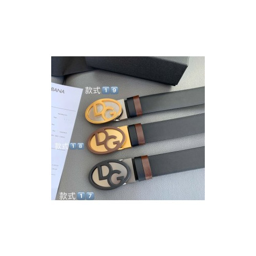 돌체앤가바나 DG 타원형버클 벨트 3.5cm 3컬러